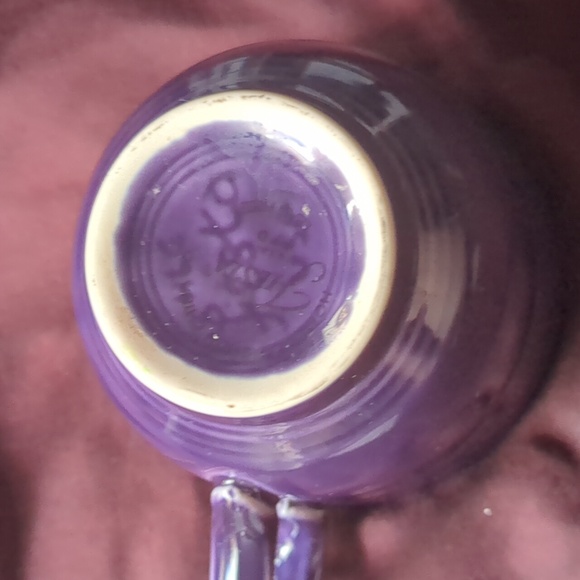 Fiestaware Tea Cup dark Purple Ish Blue - Picture 1 of 2